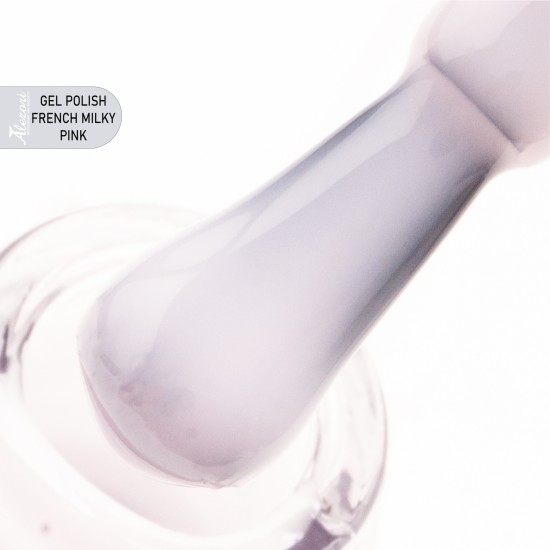 Ημιμόνιμο Βερνίκι Νυχιών GEL POLISH FRENCH MILKY PINK 15ml