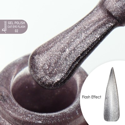 GEL POLISH CAT EYE FLASH 02 ALEZORI 15ml