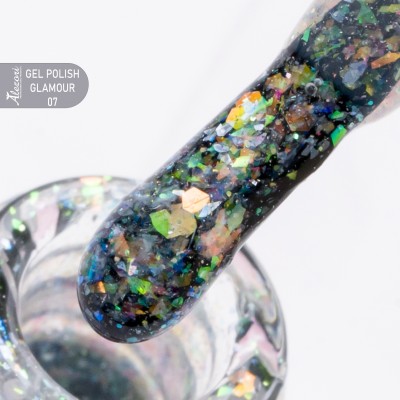 GEL POLISH GLAMOUR 07 ALEZORI 15ml.