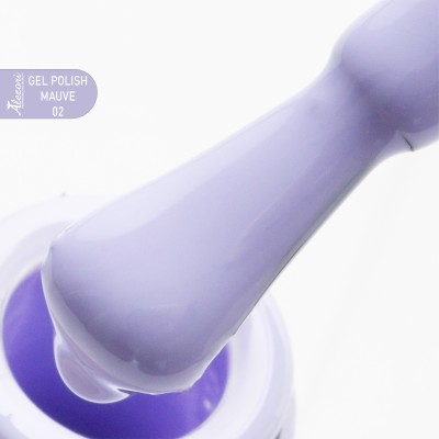 GEL POLISH MAUVE 02 ALEZORI 15ml.