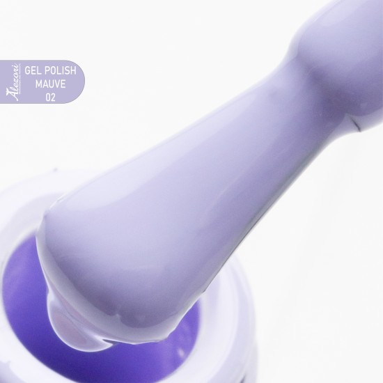 GEL POLISH MAUVE 02 ALEZORI 15ml.