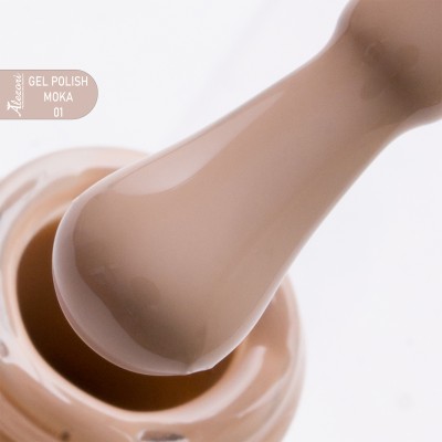 GEL POLISH MOKA 01 ALEZORI 15ml.