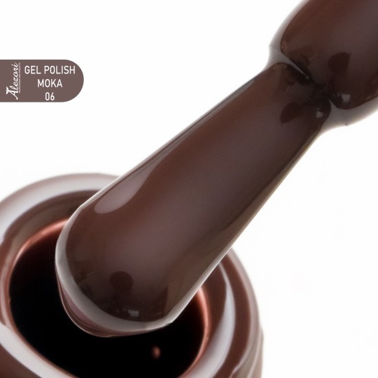 GEL POLISH MOKA 06 ALEZORI 15ml.