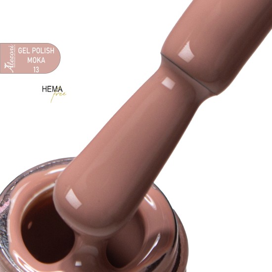 GEL POLISH MOKA 13 HEMA FREE ALEZORI 15ml