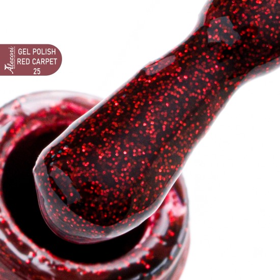 GEL POLISH RED CARPET 25 ALEZORI 15ml.