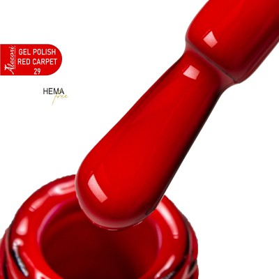 GEL POLISH RED CARPET 29 HEMA FREE 15ml.