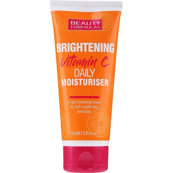Ενυδατική Κρέμα Προσώπου Beauty Formulas Brightening Vitamin C Daily Moisturiser 100ml