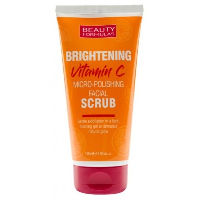 Απολεπιστκό Προσώπου Beauty Formulas Brightening Vitamin C Face Scrub 150ml