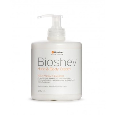 Ενυδατική Κρέμα Bioshev Χεριών και Σώματος  500ml