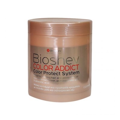 Μάσκα μαλλιών Bioshev Color Addict Color Protect System Mask 1000ml