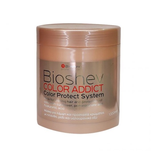Μάσκα μαλλιών Bioshev Color Addict Color Protect System Mask 1000ml