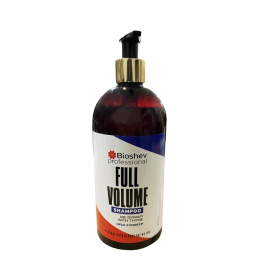 Σαμπουάν Μαλλιών με θυμάρι Bioshev Full Volume Shampoo 500ml