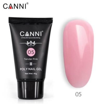 Ακρυλικό τζελ χτισίματος CANNI Poly Nail Gel #05 45g 