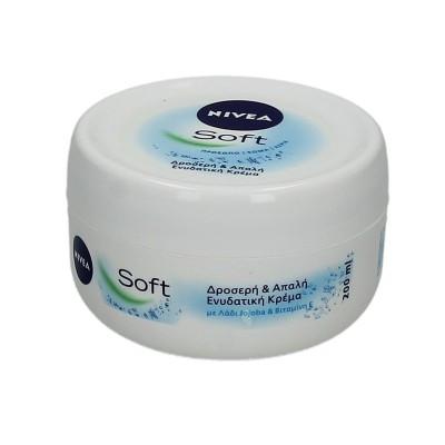 Nivea Cream Soft Δροσερή και Απαλη Ενυδατικη Κρέμα, 200ml