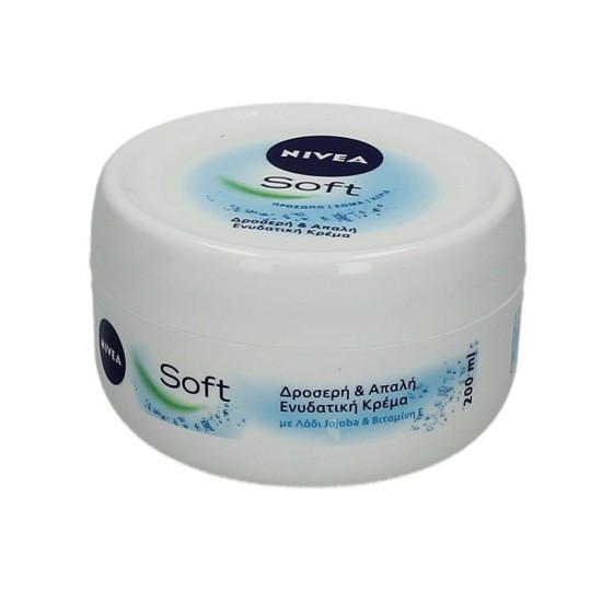 Nivea Cream Soft Δροσερή και Απαλη Ενυδατικη Κρέμα, 200ml