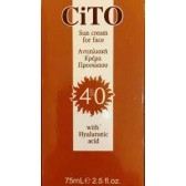 Αντηλιακή Κρέμα Προσώπου Cito Spf40 75ml και Δώρο Αντιηλιακή Κρέμα Προσώπου Spf25 75ml