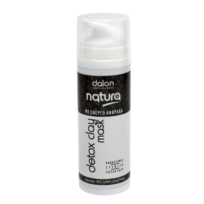 Μάσκα προσώπου Dalon Detox Mask Με Ενεργό Ανθρακα 150ml