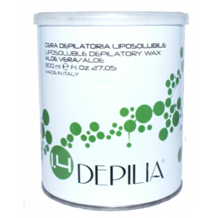 Κερί Αποτρίχωσης σε βάζο Depilia Χλωροφύλλη800ml