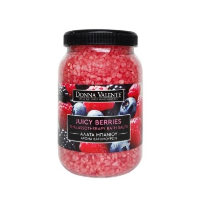 Donna Valente Άλατα Μπάνιου Salt Juicy Berries 1100gr
