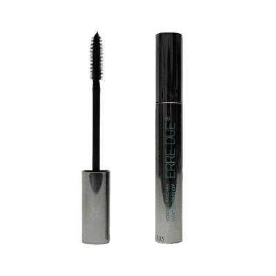 Μάσκαρα για βλεφαρίδες αδιάβροχη Erre Due Xcess 3D Black 01