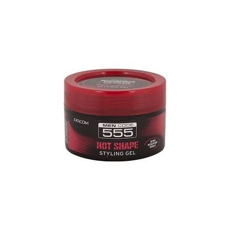 Gel Μαλλιών Farcom Men Code 555 Hot Shape Styling Gel 250ml