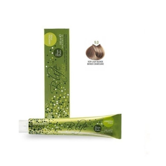 Βαφή Μαλλιών Χωρίς Αμμωνία Farmavita B.life Coror Naturals 9.0 Ξανθό Πολύ Ανοιχτό 100ml