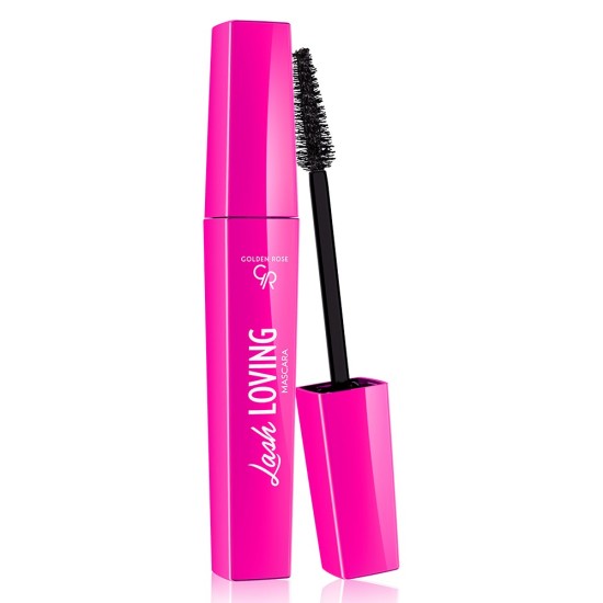 Μάσκαρα Ματιών Μαύρη GOLDEN ROSE Lash Loving Mascara 12ml