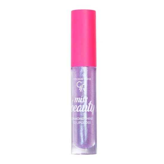 Lipgloss Χειλιών Miss Beauty Diamond Shine 3D Lipgloss 02 Mystic Golden Rose 4.5ml