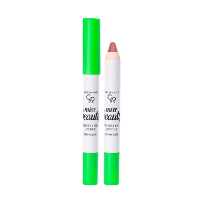 Κραγιόν Χειλιών σε μορφή Μολυβιού Miss Beauty Velvety Kiss Lipstick 03 Pink Dusk Golden Rose 3.5g