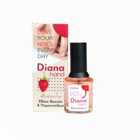 Ξυρό λαδάκι χεριών και επωνύχιων Diana Hand Φράουλα  16,5ML