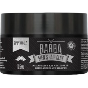 Imel Men's Hair Clay Mε Λανολίνη-Μελισσοκέρι 125ml