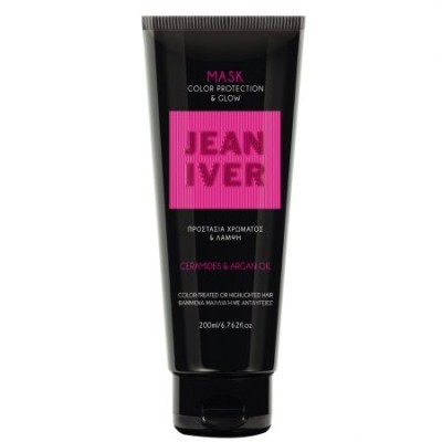 Μάσκα Μαλλιών Προστασία Χρώματος & Λάμψη JEAN IVER Mask Color Protection & Glow 200ml