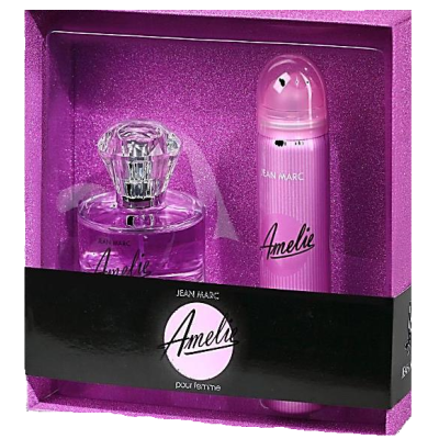 Γυναικείο Σετ Δώρου Jean Marc Amelie Άρωμα 60ml / Body Spray 75ml