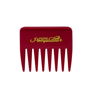 Χτένα μαλλιών Jack Dean Pompadour 8 Teeth Red