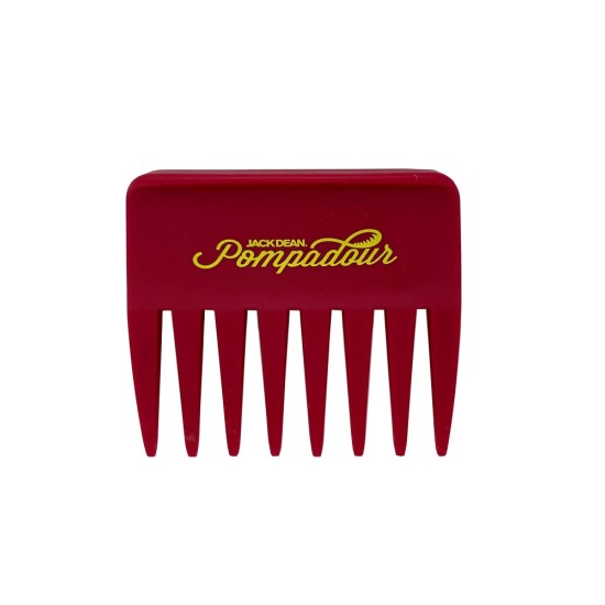 Χτένα μαλλιών Jack Dean Pompadour 8 Teeth Red
