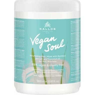 Μάσκα Μαλλιών Kallos Vegan Soul Volumizing Hair Mask 1000ml