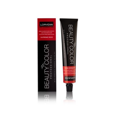 Βαφή μαλλιών Lorvenn Beauty Color Supreme Reds No 6.64 (Κόκκινο Χάλκινο) 70 ml