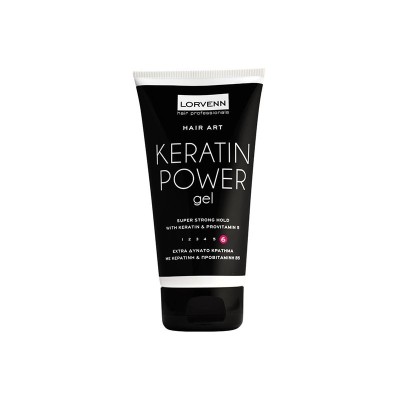 Τζέλ Μαλλιών LORVENN Keratin Power Gel 150ml