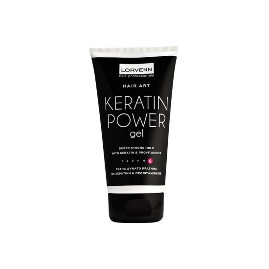Τζέλ Μαλλιών LORVENN Keratin Power Gel 150ml