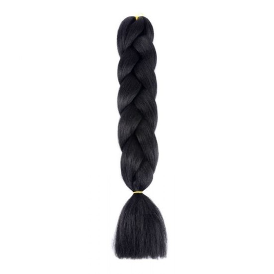 Μαλλιά για Ράστα Lotus Jumbo Braid 1B 60cm 100gr