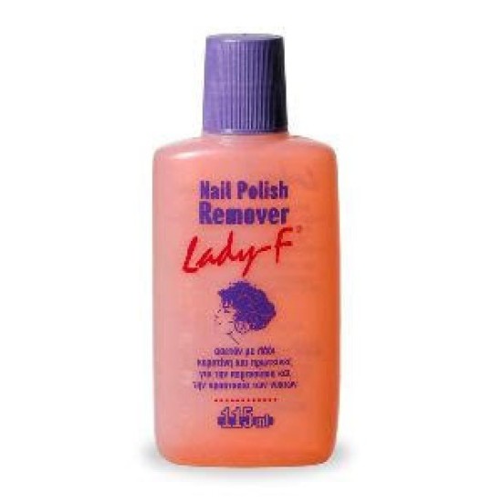 Ασετόν νυχιών Lady-F με λάδι 115ml