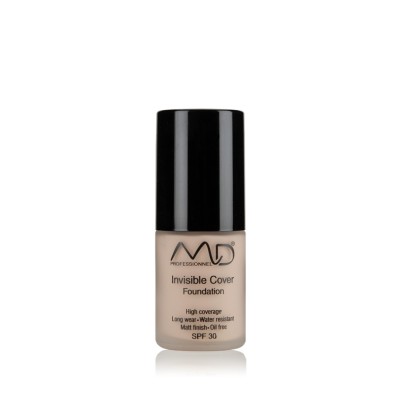 MD Professionnel Invisible Cover Foundation SPF30  15ml 01 - Porcelain