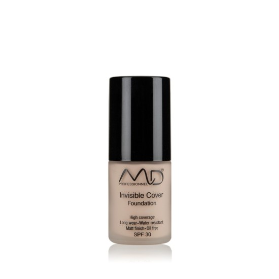 MD Professionnel Invisible Cover Foundation SPF30  15ml 01 - Porcelain