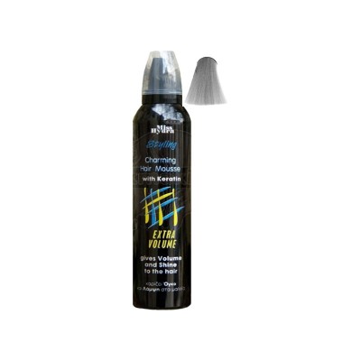 Αφρός Μαλλιών Miss Hydra με χρώμα Νο1 Ανθρακί 250ml