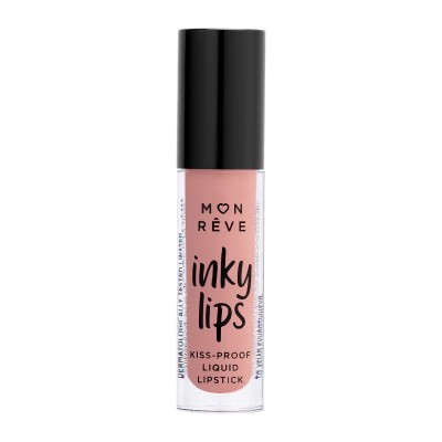 Υγρό Ματ Κραγιόν Liquid Lipstick Kiss-Proof INKY LIPS MON REVE 12 4ml