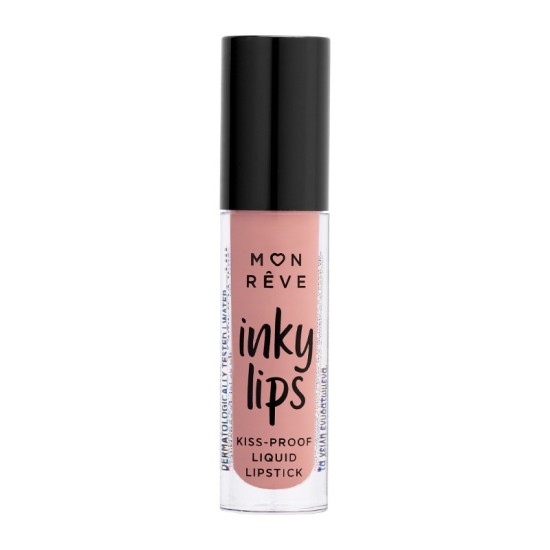 Υγρό Ματ Κραγιόν Liquid Lipstick Kiss-Proof INKY LIPS MON REVE 12 4ml
