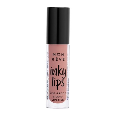 Υγρό Ματ Κραγιόν Liquid Lipstick Kiss-Proof INKY LIPS MON REVE 13 4ml