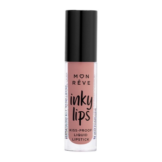Υγρό Ματ Κραγιόν Liquid Lipstick Kiss-Proof INKY LIPS MON REVE 13 4ml