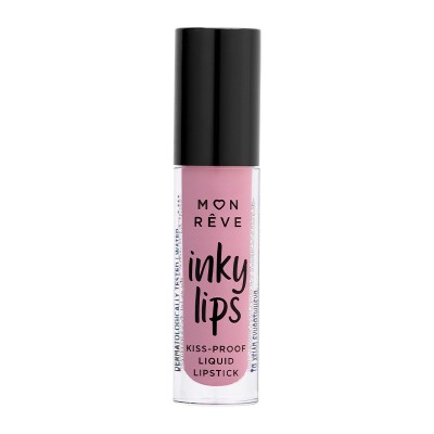 Υγρό Ματ Κραγιόν Liquid Lipstick Kiss-Proof INKY LIPS MON REVE 14 4ml