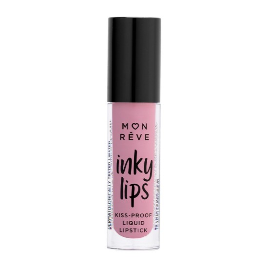Υγρό Ματ Κραγιόν Liquid Lipstick Kiss-Proof INKY LIPS MON REVE 14 4ml